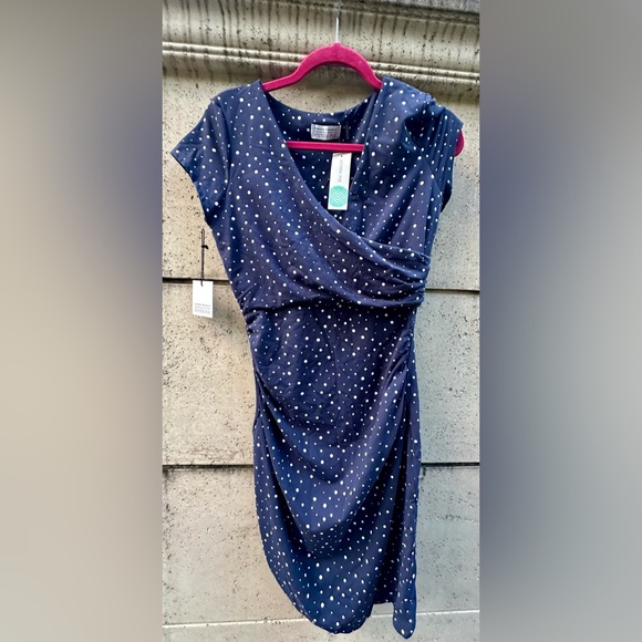 🆕🔖 Susana Monaco Stitch Fix✨Evalyn Knit Dress✨Galaxy Inkwell Navy✨Small✨NWT! - Picture 10 of 11